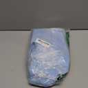 Monogrammed Gift for Women Girls, Initial Makeup Bag, Personalized Double Layer Cosmetic Bag with Makeup Brush Organizer, Large Capacity PU Leather Travel Toiletry Bag, Sister Gifts (Blue)