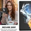 AICase for Galaxy S22 Ultra Case with Screen Protector, Drop Protection Rugged Shockproof/Dustproof 3 Layers Rugged Durable Case for Samsung Galaxy S22 Ultra 6.8 Inch (Black)