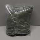 LAMIT 90 Inches Velvet Curtains for Living Room, Olive Green Thermal Insulated Blackout Curtains Luxury Room Darkening Back Tab and Rod Pocket Window Drapes for Bedroom, 2 Panels, 52 x 90 Inch