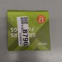 Rabenda 12 Pcs Rug Tape, Non Slip Rug Pads Grippers for Hardwood Floors and Tiles, Reusable Carpet Tape for Area Rugs, Double-Sided Adhesive Rug Stickers Keep Corners Flat (Black)