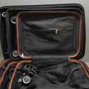 Luggage Sets 3 Piece with Spinner Wheel, Hardside Suitcase Set with TSA Lock, Expandable Lightweight Travel Luggage for Men and Women, Black (20in24in28in)