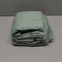 Hiasan Room Darkening Curtains for Bedroom, 70 x 84 Inches - Thermal Insulated & Energy Saving Window Drapes for Living Room/Dorm Room, Set of 2 Panels Sewn with Tiebacks, Sage Green