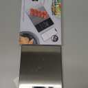 Smart Nutrition Food Scale with LED Display, Tracks Calories, Fat, Carbs & Protein via App, 1g Precision Digital Kitchen Scale for Healthy Eating & Meal Prep