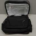 Insulated Lunch Box for Men, Double Deck Reusable Lunch Bag for Women, Leakproof Lunch Cooler Durable Waterproof Expandable - Lunchbox for Adult Work, Black,16L