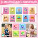 Smart Watch for Kids with 39 Games Touchscreen Camera Video, Music Player, Pedometer, Calculator, Calendar, Stopwatch, Flashlight, Alarm Clock 12/24 hr, Birthday Gifts Toys for Girls Ages 3-12