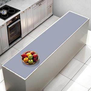 AECHY Extra Large Silicone Mat 78.74x19.69x0.08, Multipurpose Silicone Mat Thick Heat Resistant Mat Shipped Rolled Up Kitchen Counter Mat Waterproof Silicone Mats for Kitchen Counter Dark Gray