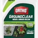 Ortho GroundClear Weed and Grass Killer Refill, Kills Dandelions, Chickweed, Crabgrass, Moss and More in Patios and Landscapes, OMRI Listed, 1 gal.