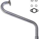 JMCHstore Right Long Pipe For Coleman B200R RT200 RB200 B200 B200RSV Mini Bike, For Monster mega moto MM212 212 MAX Mini Bike, For TrailMaster Hurricane 200X PRO