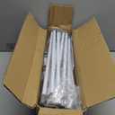 APEXCHASER Drying Rack Clothing - 3 Tier Metal Clothes Drying Rack Collapsible, Laundry Drying Rack Expandable, Small Clothe Airer for Baby Clothes Towel Bib Sock Indoor Outdoor Use(White)