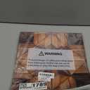 10PCS 12x12 Inch Rustic Wood Grain Look Peel and Stick Floor Tiles Removable Self Adhesive Vinyl Flooring Stickers for Bathroom Kitchen Bedroom Entryway Home Decor