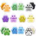 8 Pack Scented Wax Melts, Natural Soy Wax Assorted Colored Paw Shaped Tarts - Lavender, Pineapple, Sweet Orange, Cotton, Ocean, Lily, Vanilla&Cream and Blackberry Fragrances for Home