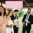 Hadley Designs 25 Wedding Advice Cards For The Bride and Groom, Rustic Bridal Shower Games For Guests, Guest Book Alternative, Card Boxes For Reception, Advice for the Bride Shower Games