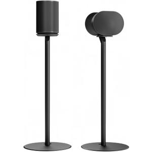 Speaker Stands Pair Compatible with Sonos Era 100 and Era 300, 22 LBS Capacity,28.1" Fixed Height, Metal Base, Bookshelf Speaker Stands for Sonos Era Speakers, 1 Pair, Black