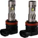 Diode Dynamics SL2 Pro LED Fog Light Bulbs compatible with H11 bulb size (pair), Cool White (6000K)