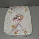 Pink Santa Claus Baby Laundry Hamper Christmas Clothes Kids Storage Basket Large Poinsettia Reindeer Sleigh Snowflake Girls Gift Toy Box Bin, Tree, 36L