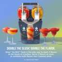 Ninja SLUSHi Twist Smart Frozen Drink Maker with Dual SlushAssist, FS701BL | 2 SLUSHI MACHINES IN 1, Serve separately or twist together, Dual SlushAssist Technology, 10+ Servings, two 72 oz vessel