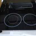 GASLAND 31.5 Inch Electric Cooktop with Downdraft Exhaust, 4 Burners 80cm Glass Radiant Stovetop 220V, 3-speed Max. 330 CFM Downdraft Vent