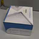 SaniteModar Shower Drain, Invisible 6 inch Square Shower Drain 2-in-1 Tile Insert Cover, 304 Stainless Steel Brushed Shower Floor Drain with Hair Catcher and Threaded Adapter