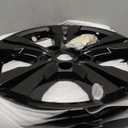 Wheel Skins Compatible with Chevy Equinox 2010-2017; 17 inch Wheel Covers; Set of 4 Packs (Glossy Black)