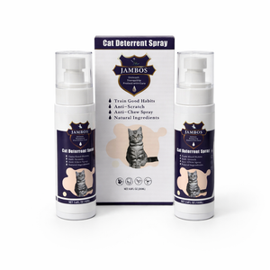 2 Bottles Cat Deterrent Spray  Indoor & Outdoor Pet Training Aid  Furniture & Carpet Protector-200