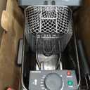 OVENTE Electric Deep Fryer 2 Liter Capacity, 1500 Watt Lid with Viewing Window and Odor Filter, Adjustable Temperature, Removable Frying Basket and Easy to Clean Stainless Steel Body, Silver FDM2201BR