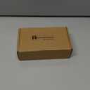 Amerdeco 10 Pack Matte Black Cabinet Knobs Single Hole Cabinet Pulls Round Kitchen Cabinet Knobs Solid Drawer Knobs Dresser Knob for Bathroom Cabinets ZH0041