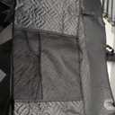 ELLINI Dog Car Seat Cover for Back Seat, Hard Bottom Back Seat Extender for Dogs, Holds 400lbs, 600D Heavy Duty Scratch-Proof Waterproof Dog Hammock for Car, SUV