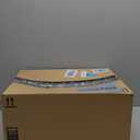 Christmas Candle Holder Centerpiece with Red Ornaments & Berries, Frosted Pine Branches with Candle Tray, Winter Holiday Table Decoration for Dining Room or Mantel Display