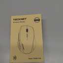 TECKNET Bluetooth Mouse, 4800 DPI Wireless Mouse, 2-Year Battery 6 Adjustable DPI, 6 Buttons Compatible with Laptop/Windows/Computer - Black