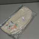 FOIMAS Easter Egg Basket,Easter Bunny Woven Basket for Boys Girls Easter Egg Hunts Game Party Gifts Home School Yard Garden White