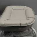 Home Living Household Pulley Low Stool Fashionable Chairs Bedroom Chair with Backrest Living Sofa Stool(Khaki)