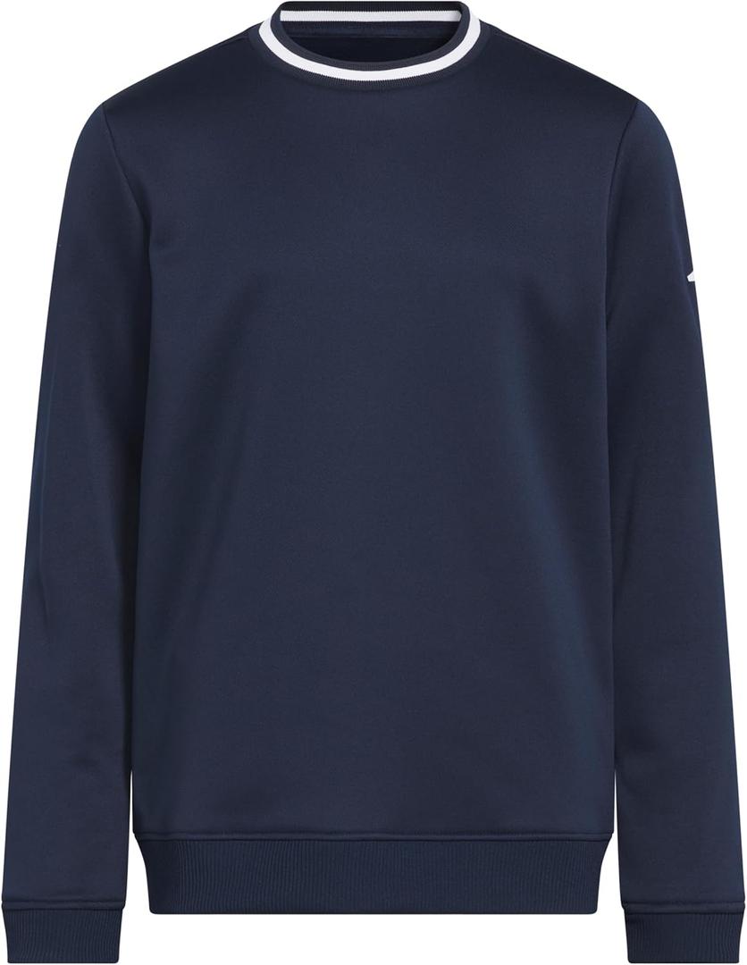 adidas Men's Sport Crewneck Sweater (Large, Collegiate Navy)