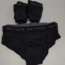 Pair of Thieves Super Fit Mens Briefs, 3 Pack Underwear, AMZ Exclusive (Medium, Black)