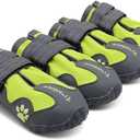 Dog Shoes Waterproof Anti-Slip Rain Boots with Reflective TLS3961 (5#, Neon Yellow)