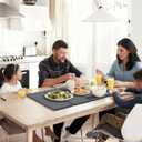 Large Stone Drying Mat for Kitchen Counter, HQAUT Quick Dry Stone Dish Drying Mat, Super Absorbent Diatomaceous Earth Drying Pad, Foldable, Easy to Clean (2416") (23.2" x 15.7")