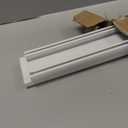 Double Row Curtain Track Ceiling Mounted, Silent Heavy Duty Curtain Track System, Sliding Rails for Curtains, Room Divider for Bedroom Living Room Hospital (Track Ships in Sections with Connectors)