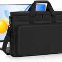 27-32" Monitor Travel Bag,Padded Carrying Case with Accessory Storage, 32in
