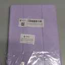 Akkerds Case Compatible with iPad 10.2 Inch 2021/2020/2019, for iPad 9th/8th/7th Generation Case with Pencil Holder, Protective with Soft TPU Back, Auto Sleep/Wake Cover, Lavender