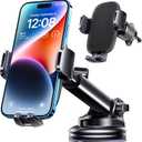 Qifutan Dash Mounted Phone Holders for Your Car Dash Phone Mount for Car Dashboard Air Vent Multi-Mount 3 in 1 Vehicle Windshield Holder Compatible Multi-Device Clip Desk Mount