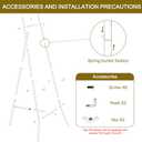 Gold Easel Stand for Sign - Heavy Duty Metal Freestanding Adjustable Display Stand (3-Tier), Large Professional Easel for Paintings, Artwork & Commercial Displays, Durable Exhibition Easel