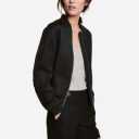 ZipHoodie, Forever 21, Black,  Size: S