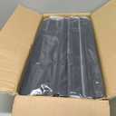 Nalwort Dock Bumpers 16 Feet, Full Protection Dock Fender for Straight Edge and Side, Boat Dock Bumpers for Edging, Includes Mounting Screws, Black