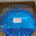 Hedume Mirrored Crystal Vanity Tray, 10 Inches Crystal Cosmetic Makeup Tray, Ornate Decorative Tray for Perfume, Jewelry and Makeup (8.3" x 4.7" x 8.3")