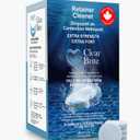 Proudly Canadian ClearBrite Naturals Retainer Cleaner Tablets, 120 Tablets (4 Month Supply), Extra Strength for Retainers, Aligners, Night Guards, Mouth Guards & Dentures