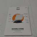 MOFT Invisible Laptop Stand for Desk, Stick-Free Tablet and Computer Stand with Dual-Angle, Foldable&Portable Laptop Riser Holder, Fits 7-11" Tablets&11-14" Laptops, Misty Cove (Non-Adhesive Version)