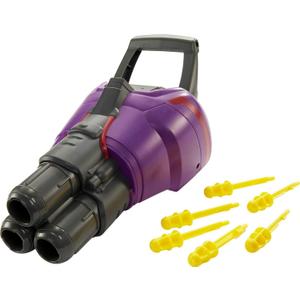 Mattel Disney Pixar Lightyear Zurg Blaster Role Play Toy, Movie-Inspired Purple Triple Shooter with 3 Projectiles, Gift for Fans Ages 4 Years & Older