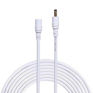 DC Power Adapter Extension Cable, 1.35mm x 3.5mm Male to Female Jack DC 5 Volt Power Adapter Plug Extension Cord for DC Power Adapter, CCTV Security Camera etc. 10M/32.8ft - White