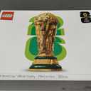 LEGO Editions FIFA World Cup Official Trophy Building Set - Kit for Display in Bedroom, Home Office, Book Shelf - Soccer Fans Collectible - with World Cup 2026 Minifigure - Gift for Fans - 43020