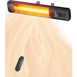 Patio Heater, 9 Heat Setting, 9-Hour Timer, Portable A - 3