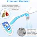 Ansffer Bidet Attachment for Toilet, Non-Electric Fresh Cold Water, Toilet Bidet with Dual Nozzles Sprayer, Adjustable Water Pressure Control, 3 Modes Wash (Feminine/Bidet Wash + Self-Cleaning)